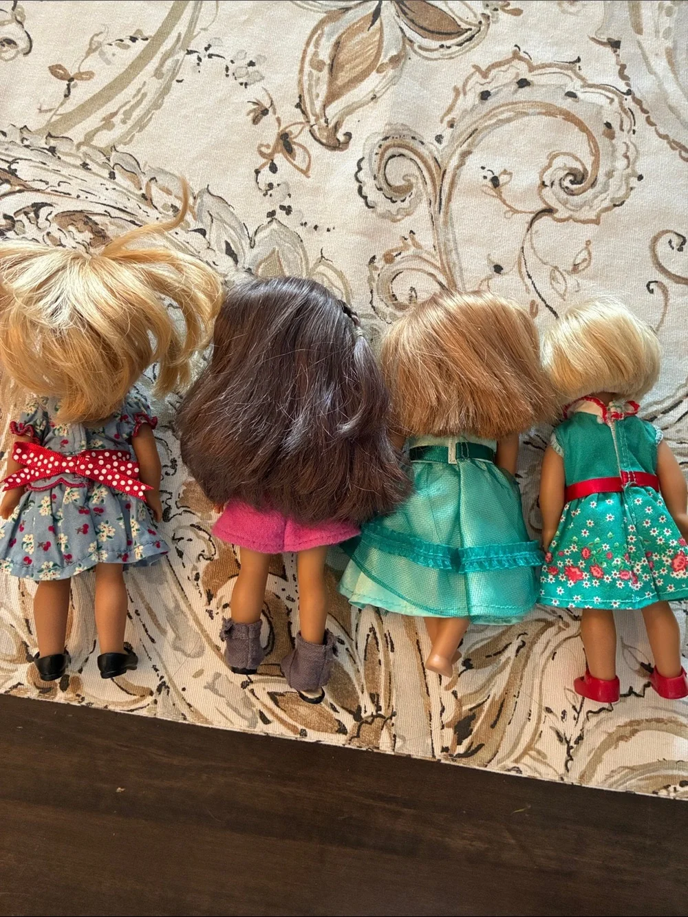 American Girl, set of 4 dolls.